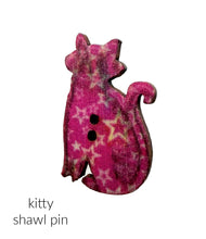 Load image into Gallery viewer, NEW! Kitty shawl pins - yarnz2GO.com
