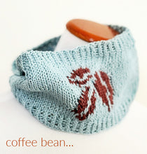Load image into Gallery viewer, Coffee Bean cowl pattern