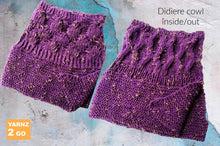 Load image into Gallery viewer, Didiere cowl pattern - yarnz2GO.com
