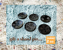 Load image into Gallery viewer, Engraved shawl pins - yarnz2GO.com