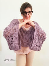 Load image into Gallery viewer, Effren shrug pattern