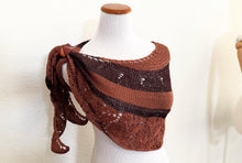 Load image into Gallery viewer, Esme shawlette with shawl cuff - yarnz2GO.com