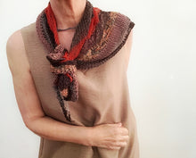 Load image into Gallery viewer, Fall into fall shawlette pattern