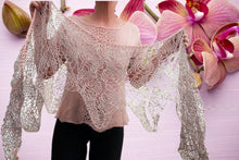 Load image into Gallery viewer, Ferns in the wind shawl pattern - yarnz2GO.com