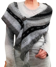 Load image into Gallery viewer, A little bit of glitz shawl