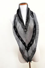 Load image into Gallery viewer, A little bit of glitz shawl