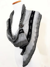 Load image into Gallery viewer, A little bit of glitz shawl