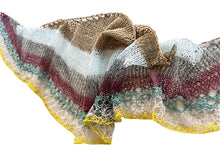 Load image into Gallery viewer, Hourglass shawlette pattern - yarnz2GO.com