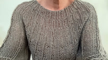Load image into Gallery viewer, Idris sweater pattern