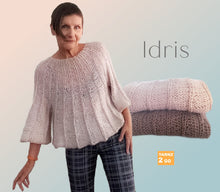 Load image into Gallery viewer, Idris sweater pattern