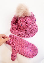 Load image into Gallery viewer, Jordi hat/mitten/pom set - yarnz2GO.com