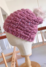 Load image into Gallery viewer, Jordi hat/mitten/pom set