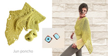 Load image into Gallery viewer, Jun poncho pattern