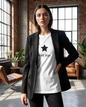 Load image into Gallery viewer, Organic Knit Star Black - yarnz2GO.com