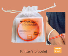 Load image into Gallery viewer, NEW! Knitter's wristband