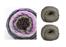 Load image into Gallery viewer, JuJu shawl, knit kit