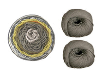 Load image into Gallery viewer, JuJu shawl, knit kit