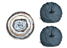 Load image into Gallery viewer, JuJu shawl, knit kit