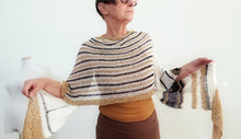 Load image into Gallery viewer, Line by line shawl