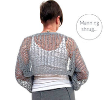 Load image into Gallery viewer, Manning shrug - yarnz2GO.com