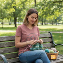 Load image into Gallery viewer, Knitting is my muse t-shirt - yarnz2GO.com