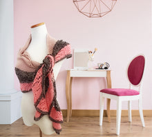 Load image into Gallery viewer, Neapolitana shawl sample