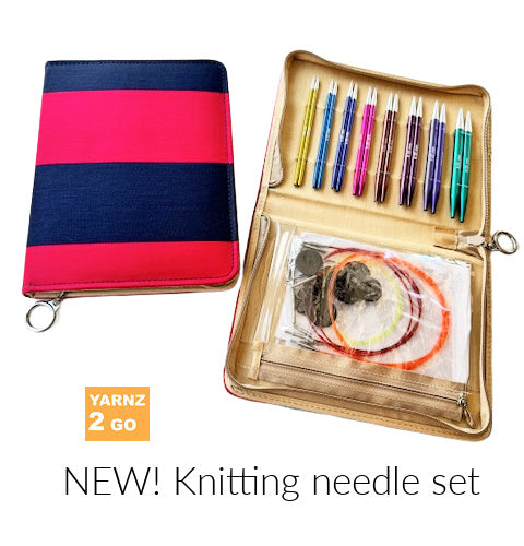 New! Luxury Interchangeable Knitting Needle Set