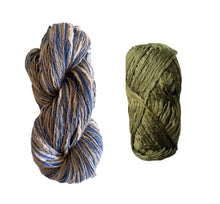 Load image into Gallery viewer, Perfectly pesto shawl - yarnz2GO.com