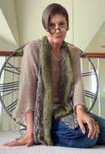 Load image into Gallery viewer, Perfectly pesto shawl - yarnz2GO.com
