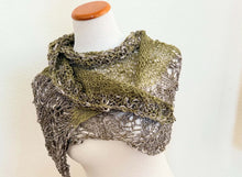 Load image into Gallery viewer, Perfectly pesto shawl - yarnz2GO.com