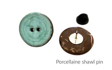 Load image into Gallery viewer, Porcelaine shawl pins