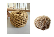 Load image into Gallery viewer, Faux Fur Cloche & cowl