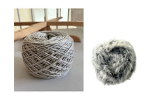 Load image into Gallery viewer, Faux Fur Cloche & cowl