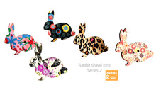 Load image into Gallery viewer, NEW! Rabbit shawl pins