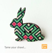 Load image into Gallery viewer, NEW! Rabbit shawl pins