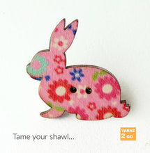 Load image into Gallery viewer, NEW! Rabbit shawl pins