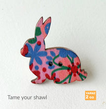 Load image into Gallery viewer, NEW! Rabbit shawl pins