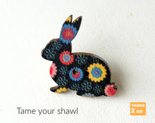 Load image into Gallery viewer, NEW! Rabbit shawl pins