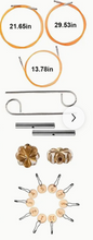 Load image into Gallery viewer, NEW! Interchangeable Knitting Needle Set, Rose-gold
