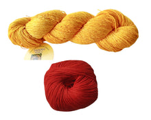 Load image into Gallery viewer, All smiles shawl, knit kit