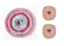 Load image into Gallery viewer, JuJu shawl, knit kit