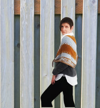 Load image into Gallery viewer, Teko shawl, pattern - yarnz2GO.com