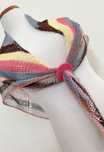 Load image into Gallery viewer, Ten-spot triangle shawl