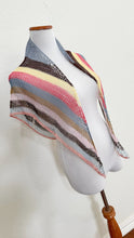 Load image into Gallery viewer, Ten-spot triangle shawl