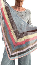 Load image into Gallery viewer, Ten-spot triangle shawl
