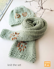 Load image into Gallery viewer, Upshaw scarf and hat set