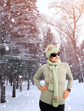 Load image into Gallery viewer, Upshaw scarf and hat set
