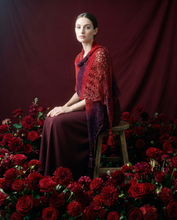 Load image into Gallery viewer, Vermillion shawl - yarnz2GO.com