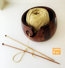 Load image into Gallery viewer, Wooden yarn bowls