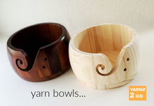 Load image into Gallery viewer, Wooden yarn bowls
